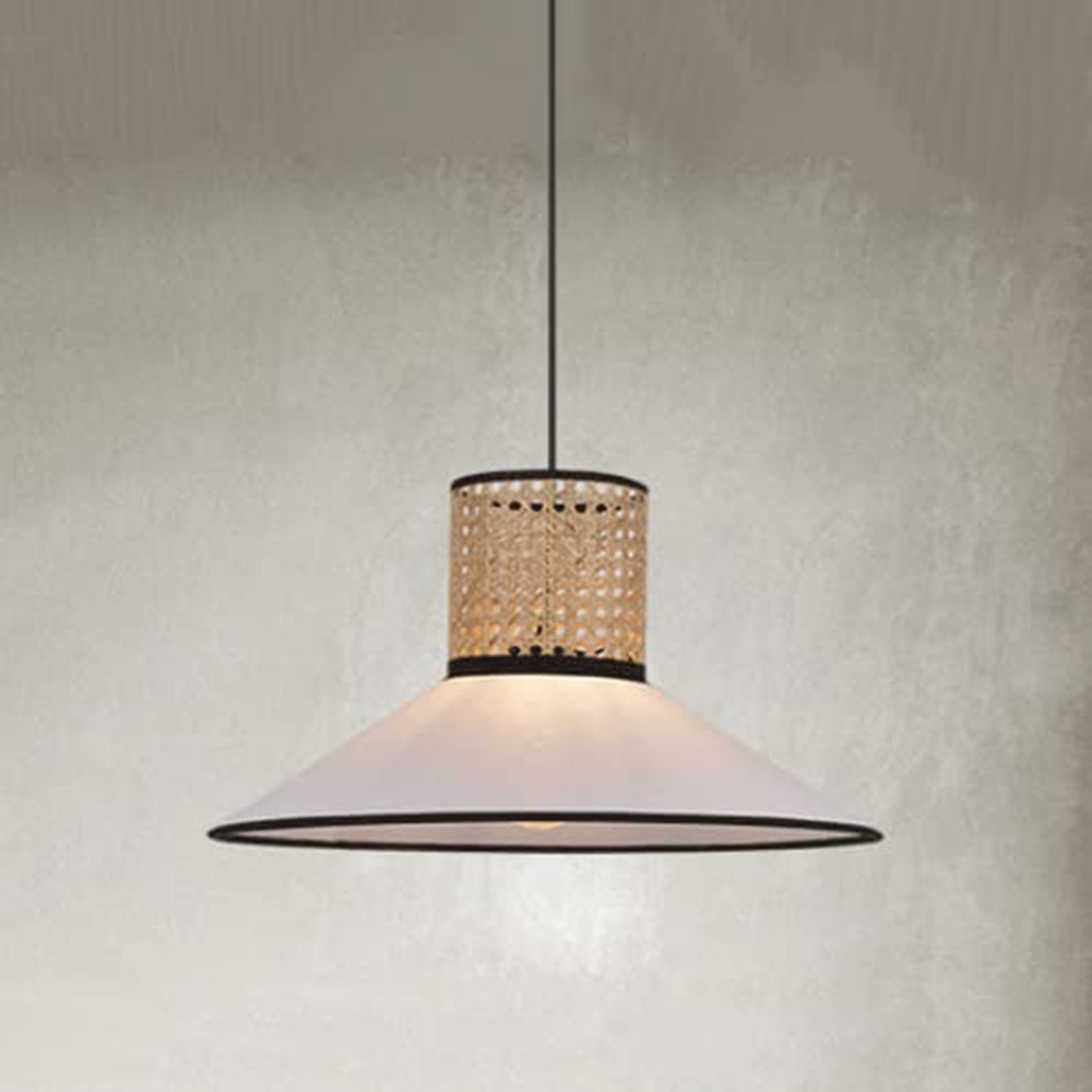 Ritta Grote LED Hanglamp Zwart Metaal Acryl Eetkamer Woonkamer
