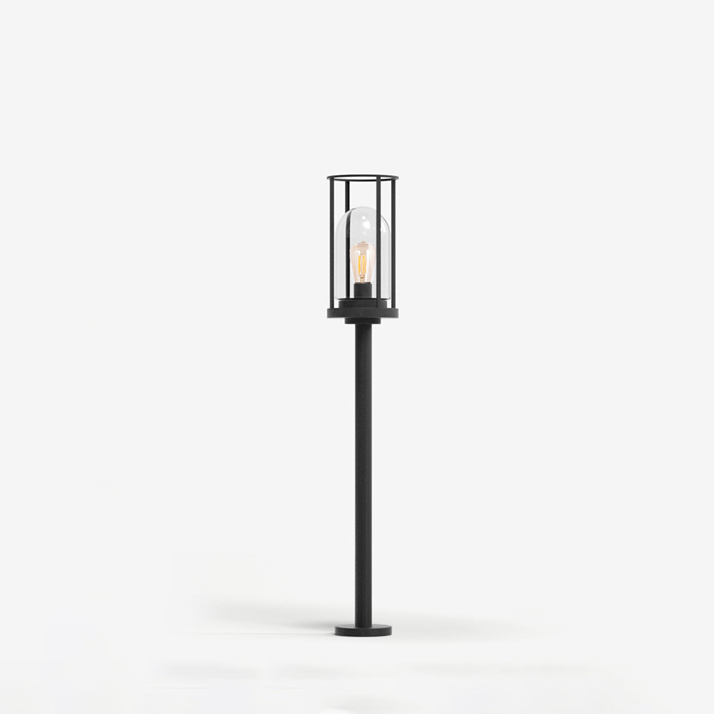 Pena Moderne Grote LED Vloerlamp Zwart Metaal Buiten Woonkamer