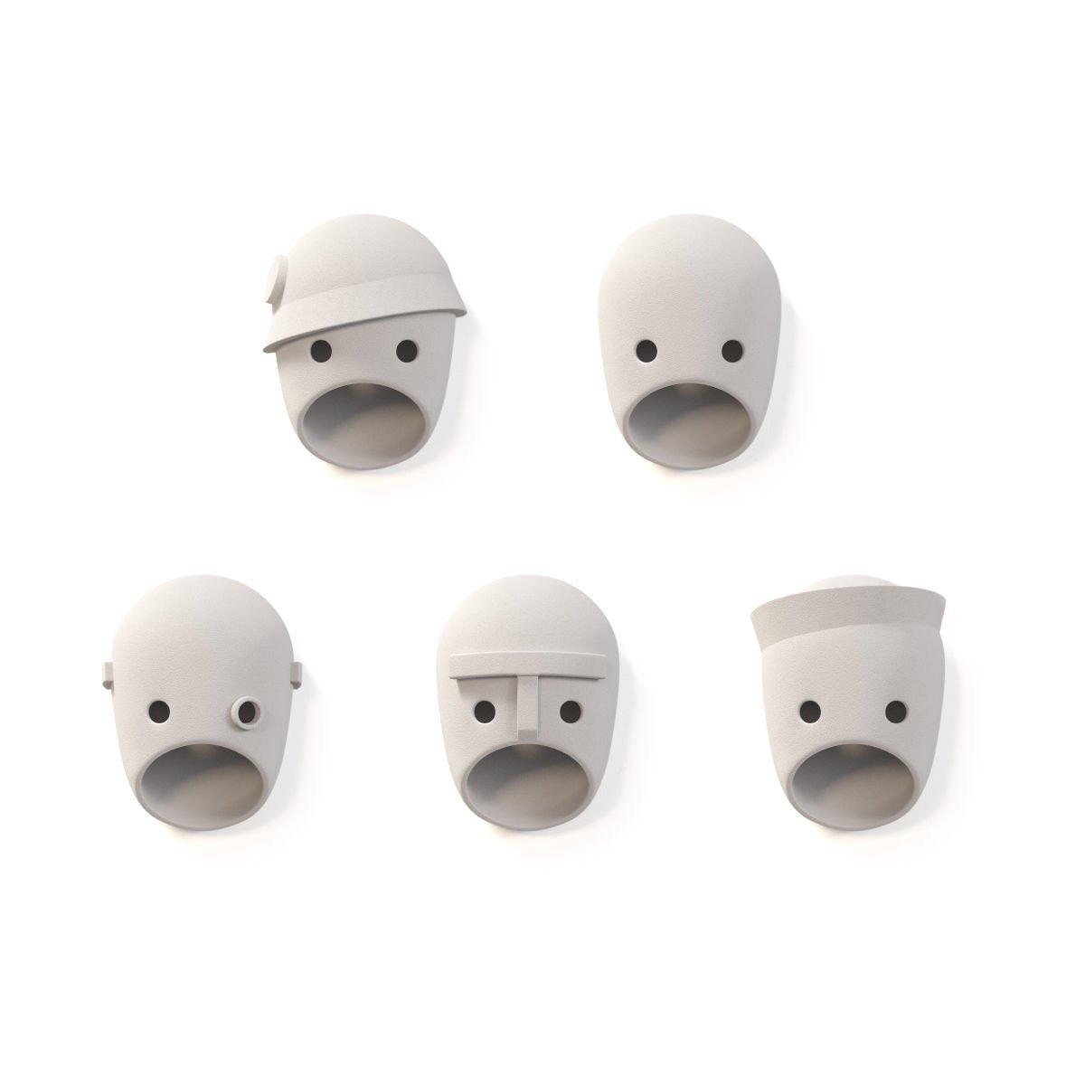Mask wandlamp van hars
