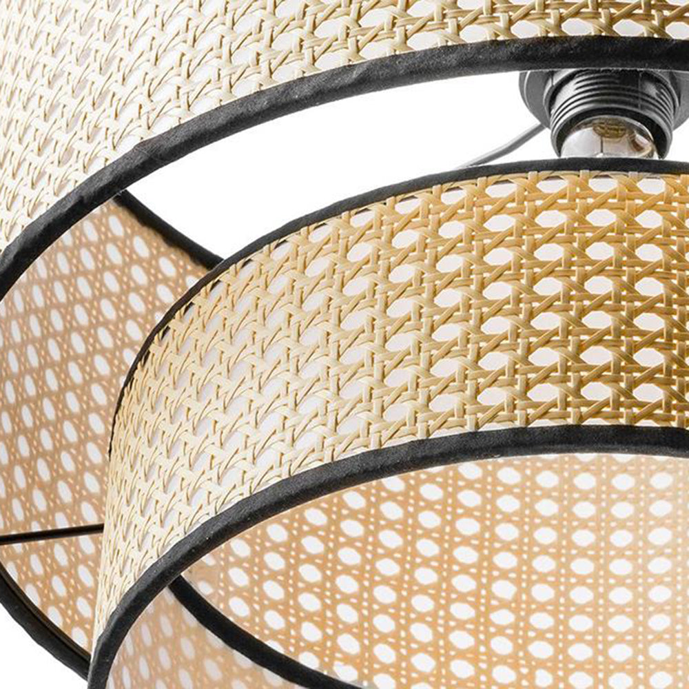 Ritta Hanglamp, Dubbellaags, Dia 40/50cm